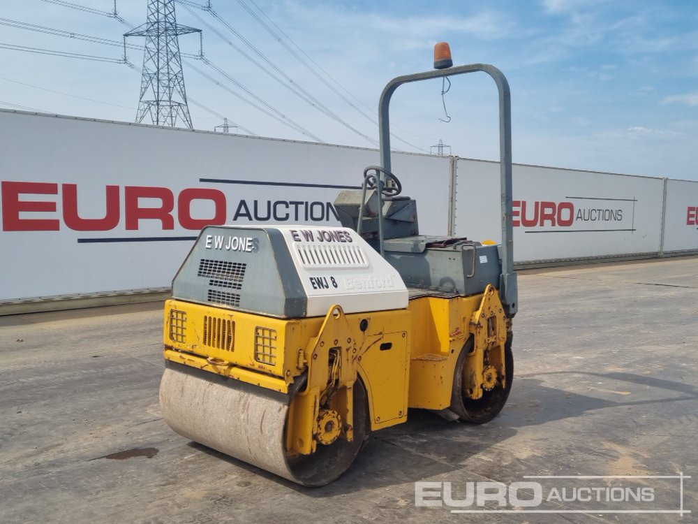 Benford Double Drum Vibrating Roller, Roll Bar - Compacteur: photos 1 Benford Double Drum Vibrating Roller, Roll Bar - Compacteur: photos 1