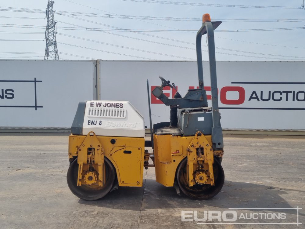 Benford Double Drum Vibrating Roller, Roll Bar - Compacteur: photos 2 Benford Double Drum Vibrating Roller, Roll Bar - Compacteur: photos 2