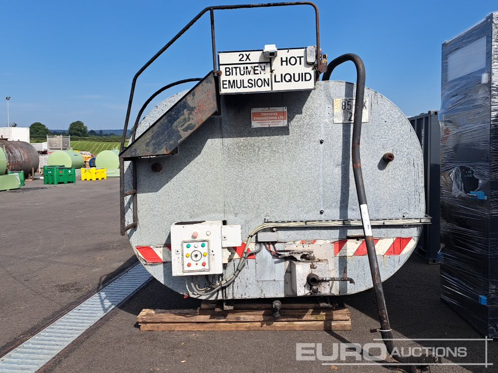 Bitumen Tank Body to suit Lorry - Répandeuse: photos 3 Bitumen Tank Body to suit Lorry - Répandeuse: photos 3