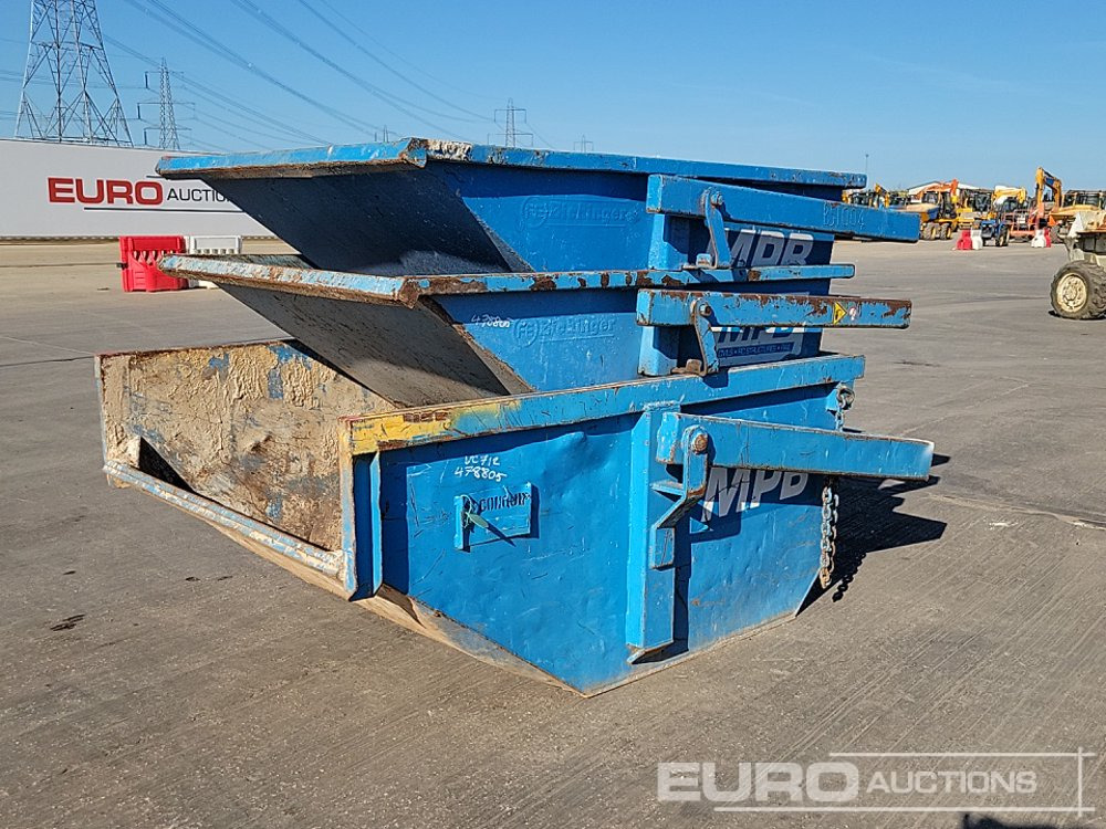Boat Skip to suit Crane (3 of) - Benne basculante: photos 1 Boat Skip to suit Crane (3 of) - Benne basculante: photos 1