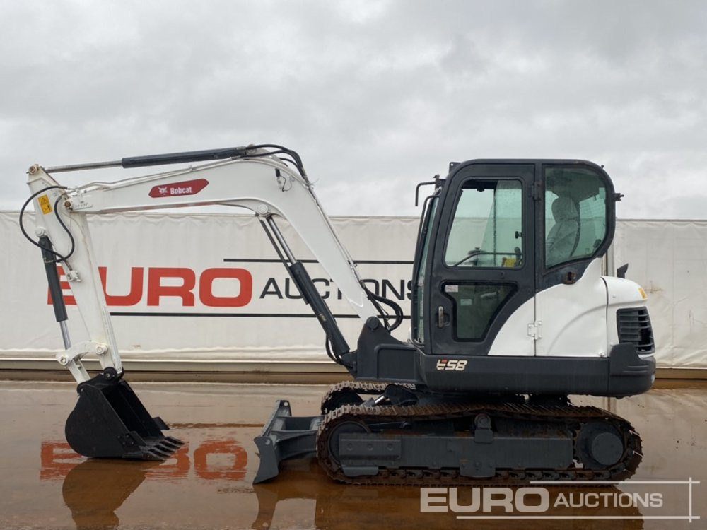 Bobcat E58 - Mini pelle: photos 2 Bobcat E58 - Mini pelle: photos 2