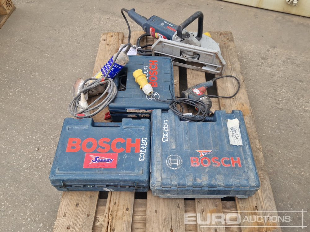 Bosch 110 Volt Grinder (2 of), 110 Volt Screwdriver (3 of), 110 Volt Hammer Drill - Matériel de chantier: photos 2 Bosch 110 Volt Grinder (2 of), 110 Volt Screwdriver (3 of), 110 Volt Hammer Drill - Matériel de chantier: photos 2