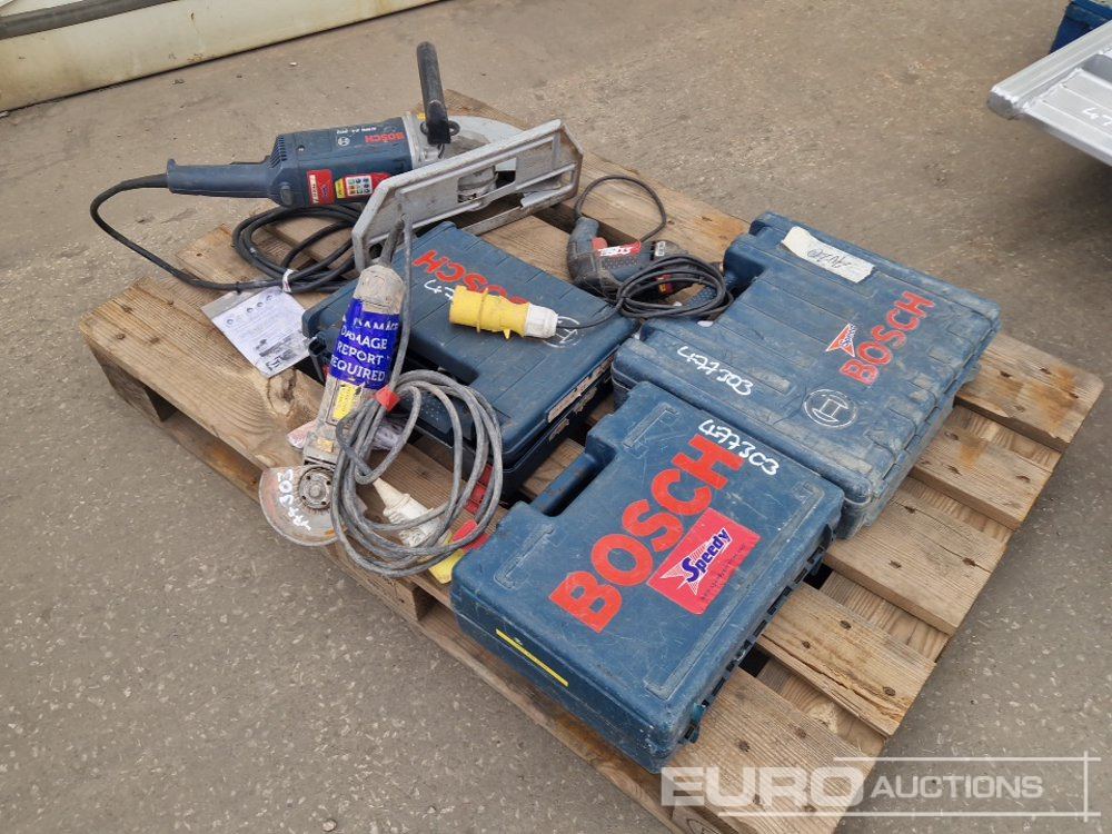 Bosch 110 Volt Grinder (2 of), 110 Volt Screwdriver (3 of), 110 Volt Hammer Drill - Matériel de chantier: photos 1 Bosch 110 Volt Grinder (2 of), 110 Volt Screwdriver (3 of), 110 Volt Hammer Drill - Matériel de chantier: photos 1