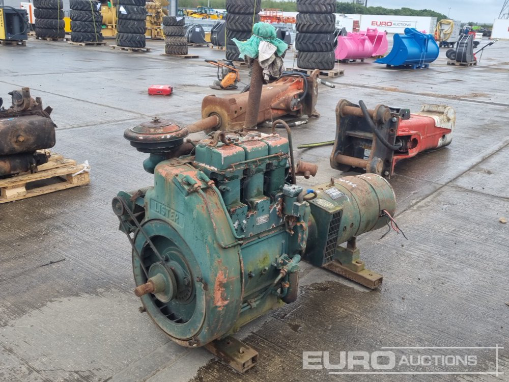 Brush 25kVA Generator, Lister Engine - Groupe électrogène: photos 1 Brush 25kVA Generator, Lister Engine - Groupe électrogène: photos 1