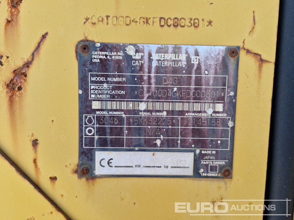 Bulldozer CAT D4G: photos 39