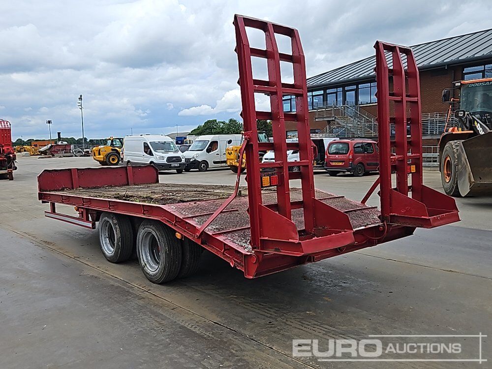Chieftain Twin Axle Flatbed Trailer, Ramps - Semi-remorque plateau: photos 3 Chieftain Twin Axle Flatbed Trailer, Ramps - Semi-remorque plateau: photos 3
