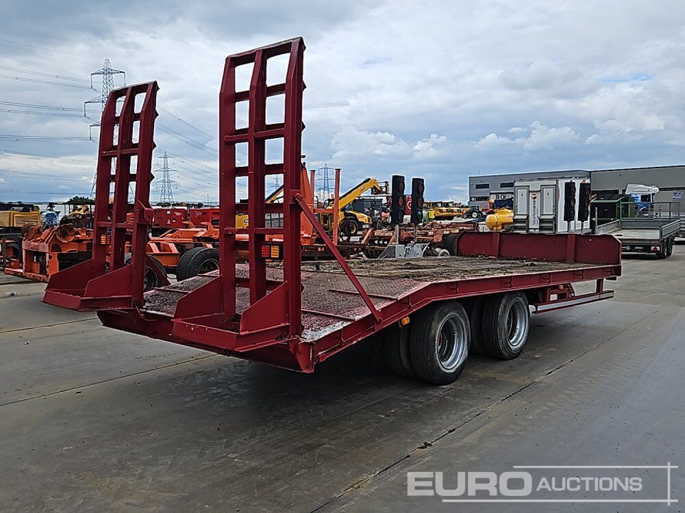 Chieftain Twin Axle Flatbed Trailer, Ramps - Semi-remorque plateau: photos 5 Chieftain Twin Axle Flatbed Trailer, Ramps - Semi-remorque plateau: photos 5
