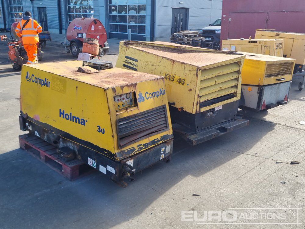Comp Air Compressor (Engine Missing), Atlas Copco Single Axle Compressor (Engine Missing), Comp Air Single Axle Compressor (Engine Missing) - Compresseur d'air: photos 3 Comp Air Compressor (Engine Missing), Atlas Copco Single Axle Compressor (Engine Missing), Comp Air Single Axle Compressor (Engine Missing) - Compresseur d'air: photos 3