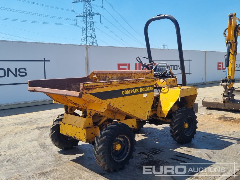 Compair Holman 2 Ton Dumper, Roll Bar - Mini tombereau: photos 1 Compair Holman 2 Ton Dumper, Roll Bar - Mini tombereau: photos 1