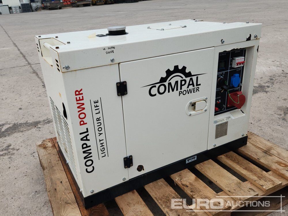 Compal Power VG-R110 11kVA Diesel Generator - Groupe électrogène: photos 1 Compal Power VG-R110 11kVA Diesel Generator - Groupe électrogène: photos 1