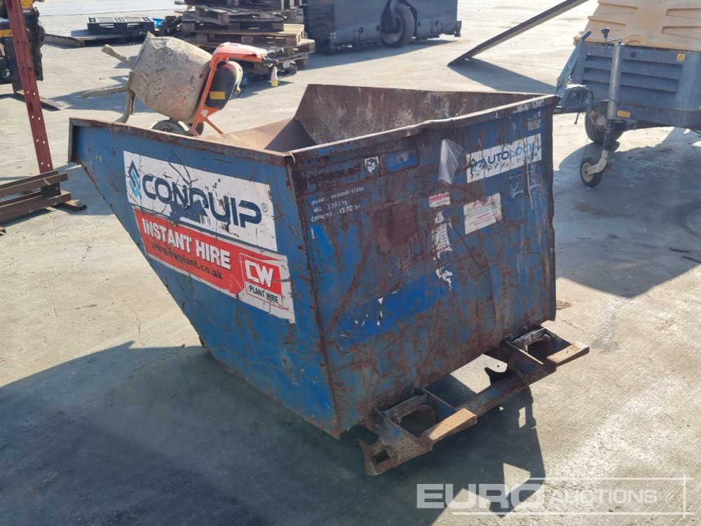 Conquip Skip to suit Forklift - Benne basculante: photos 5 Conquip Skip to suit Forklift - Benne basculante: photos 5