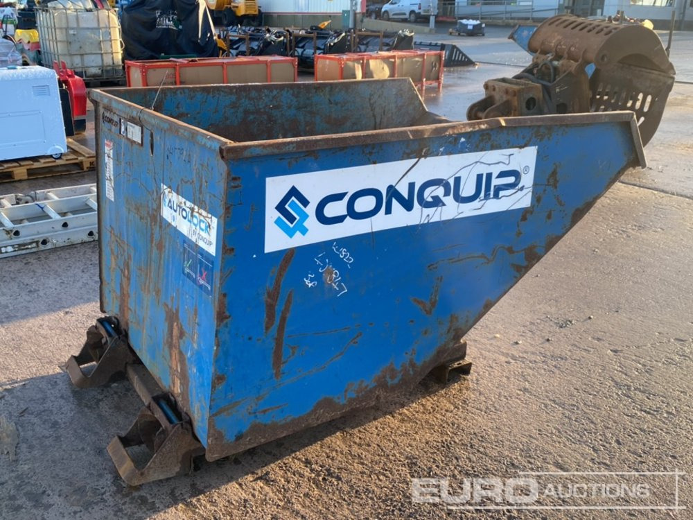 Conquip Tipping Skip to suit Forklift - Benne basculante: photos 4 Conquip Tipping Skip to suit Forklift - Benne basculante: photos 4