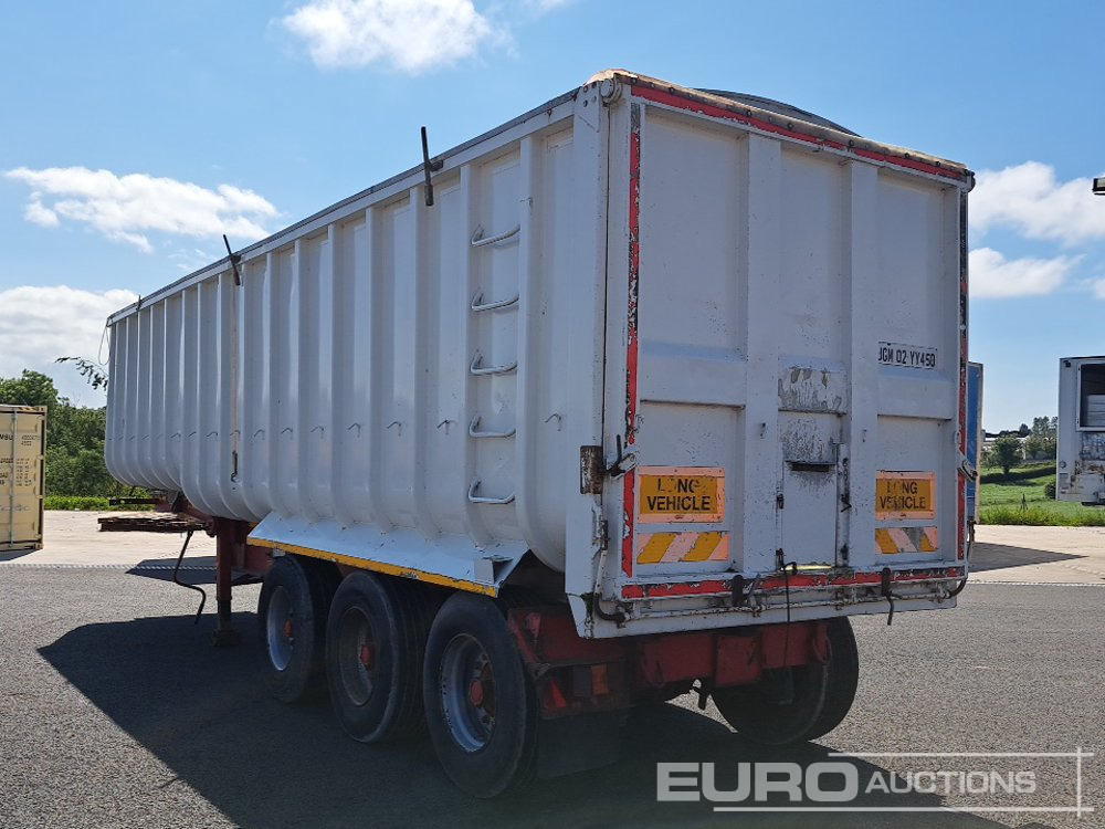 Crane Fruehauf Tri Axle Bulk Tipping Trailer - Semi-remorque benne: photos 3 Crane Fruehauf Tri Axle Bulk Tipping Trailer - Semi-remorque benne: photos 3