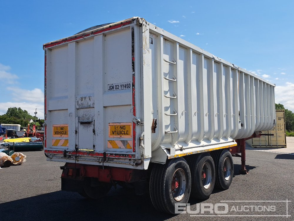 Crane Fruehauf Tri Axle Bulk Tipping Trailer - Semi-remorque benne: photos 5 Crane Fruehauf Tri Axle Bulk Tipping Trailer - Semi-remorque benne: photos 5