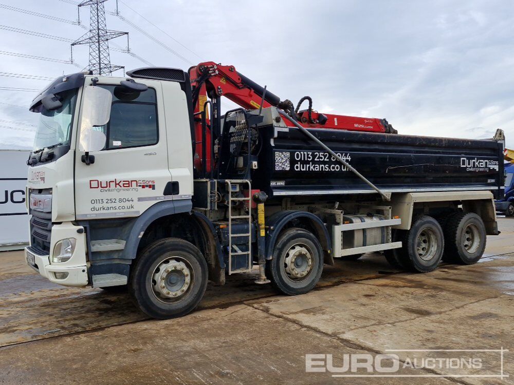 DAF 450 - Camion benne: photos 1 DAF 450 - Camion benne: photos 1