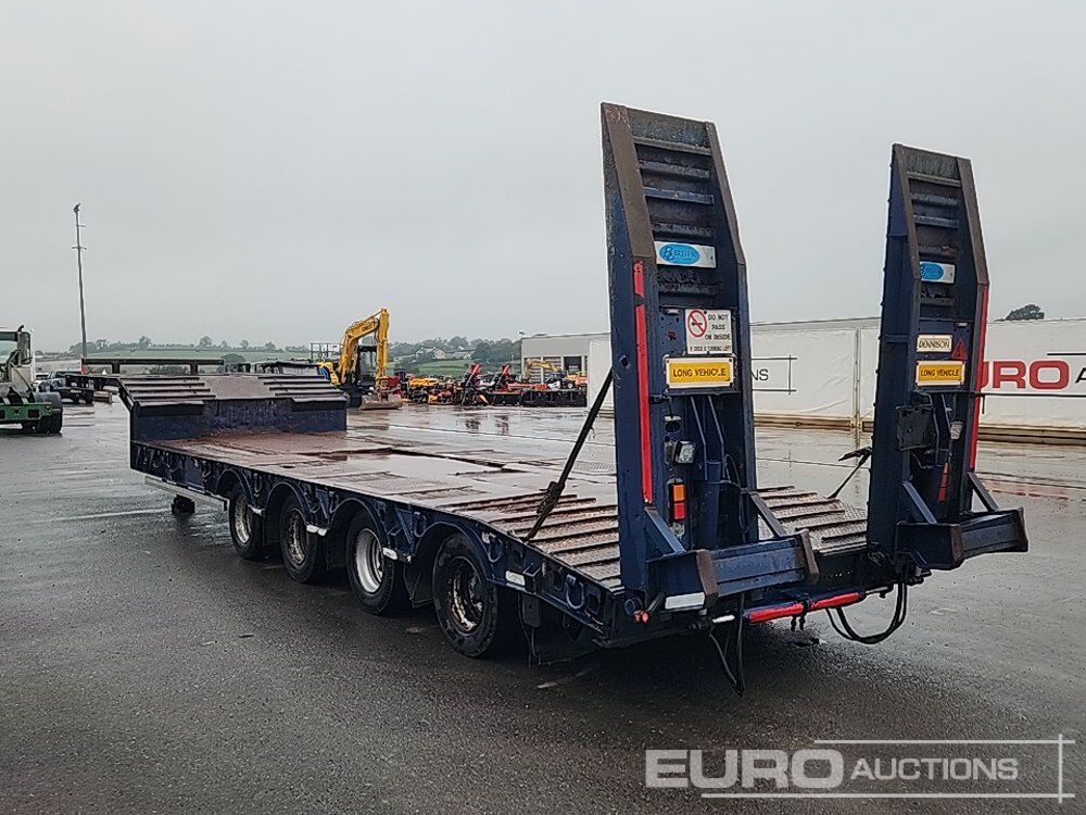 Dennison Trailers 4 Axle Step Frame Low Loader Trailer Hydraulic Ramps Outriggers - Semi-remorque surbaissé: photos 3 Dennison Trailers 4 Axle Step Frame Low Loader Trailer Hydraulic Ramps Outriggers - Semi-remorque surbaissé: photos 3