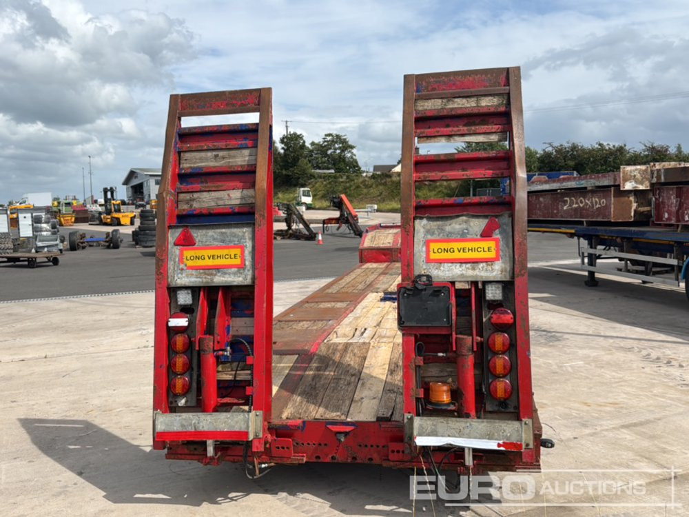 Dennison Tri Axle Stepframe Low Loader Trailer, Hydraulic Ramps - Semi-remorque surbaissé: photos 4 Dennison Tri Axle Stepframe Low Loader Trailer, Hydraulic Ramps - Semi-remorque surbaissé: photos 4