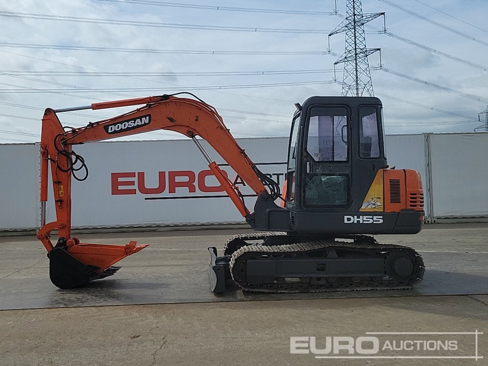 Doosan DH55-V - Mini pelle: photos 2 Doosan DH55-V - Mini pelle: photos 2