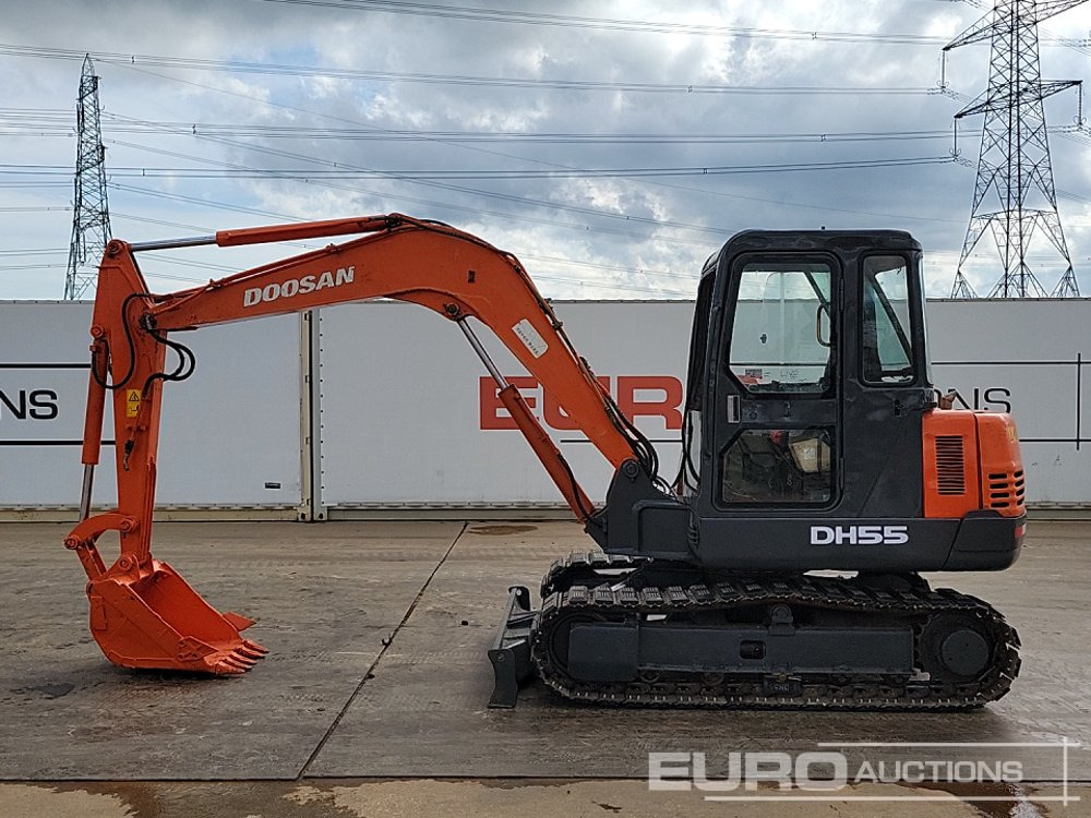 Doosan DH55-V - Mini pelle: photos 2 Doosan DH55-V - Mini pelle: photos 2