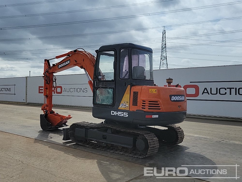 Doosan DH55-V - Mini pelle: photos 3 Doosan DH55-V - Mini pelle: photos 3