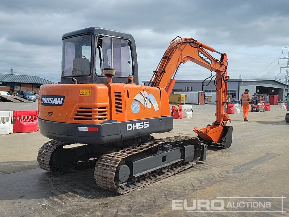 Doosan DH55-V - Mini pelle: photos 5 Doosan DH55-V - Mini pelle: photos 5