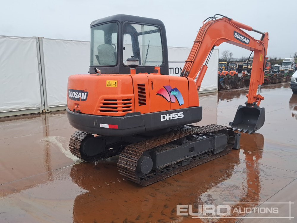 Doosan DH55-V - Mini pelle: photos 5 Doosan DH55-V - Mini pelle: photos 5