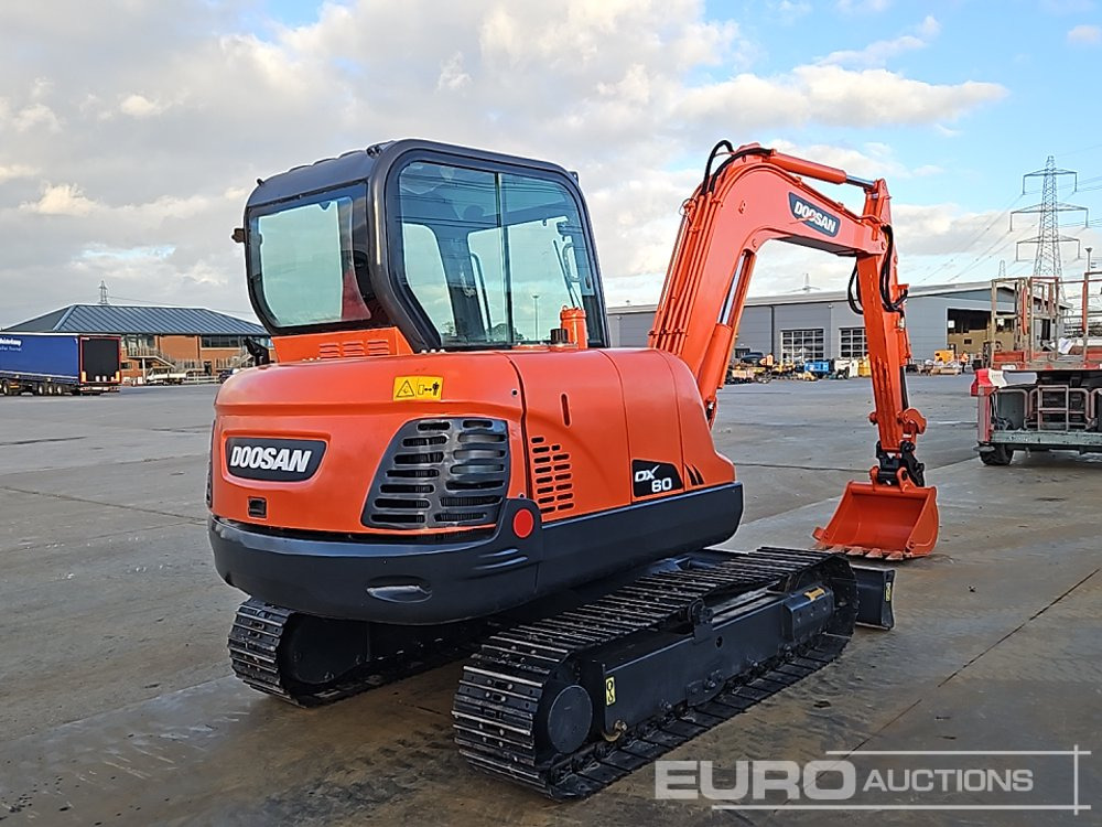 Doosan DX60 - Mini pelle: photos 5 Doosan DX60 - Mini pelle: photos 5