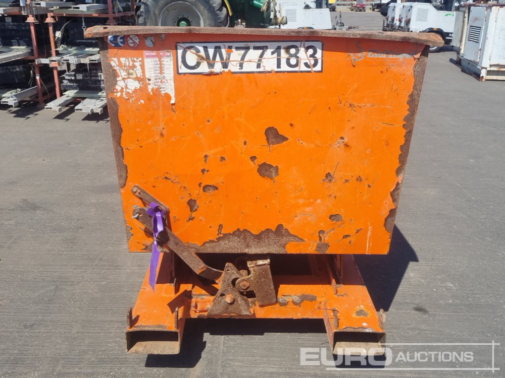 Eichinger Tipping Skip to suit Forklift - Benne basculante: photos 4 Eichinger Tipping Skip to suit Forklift - Benne basculante: photos 4