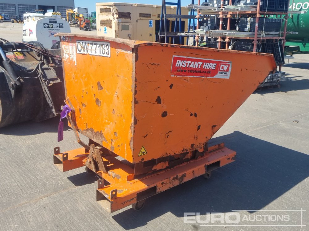 Eichinger Tipping Skip to suit Forklift - Benne basculante: photos 5 Eichinger Tipping Skip to suit Forklift - Benne basculante: photos 5