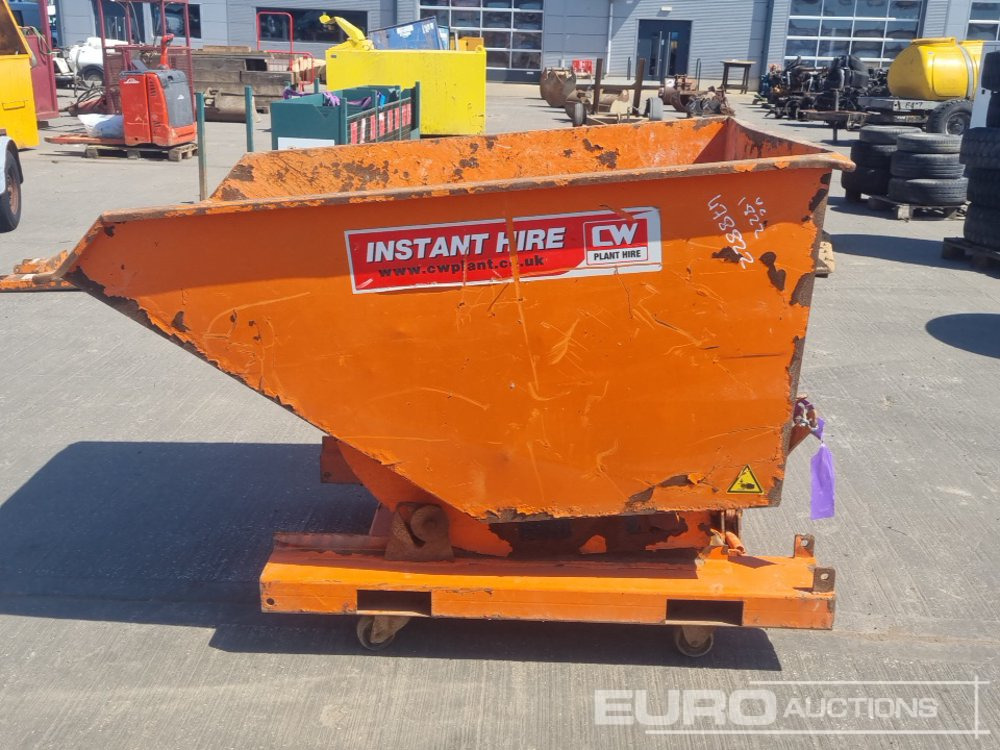 Eichinger Tipping Skip to suit Forklift - Benne basculante: photos 2 Eichinger Tipping Skip to suit Forklift - Benne basculante: photos 2