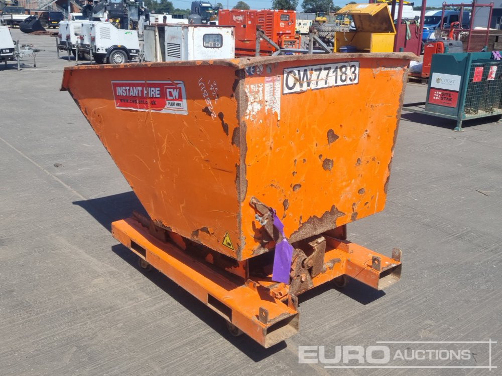 Eichinger Tipping Skip to suit Forklift - Benne basculante: photos 3 Eichinger Tipping Skip to suit Forklift - Benne basculante: photos 3