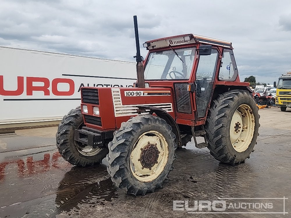Fiat 100-90 - Tracteur agricole: photos 1 Fiat 100-90 - Tracteur agricole: photos 1