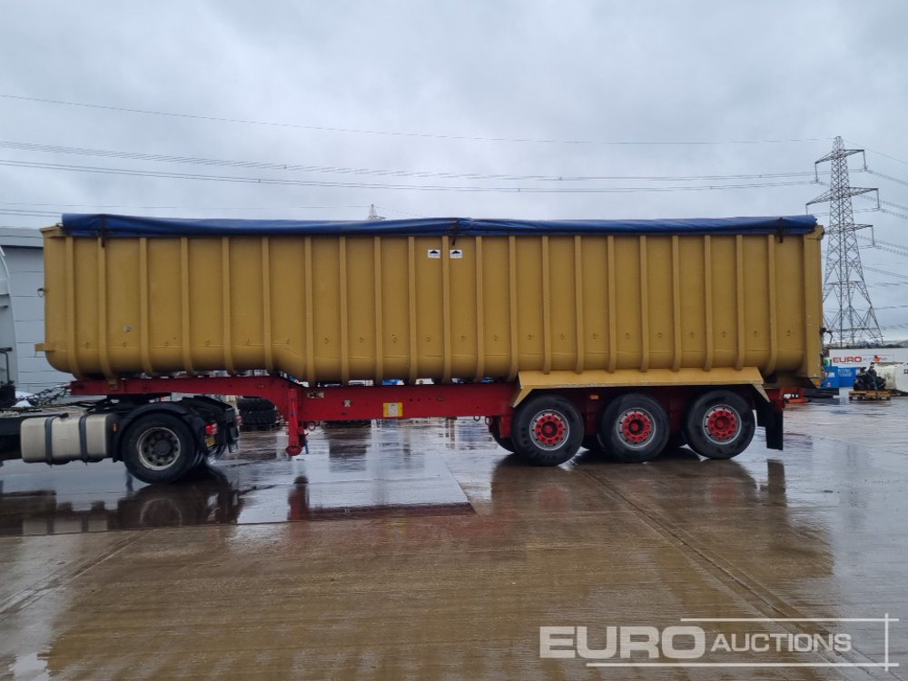 Fruehauf Tri Axle Bulk Tipper Trailer, Easy Sheet - Semi-remorque benne: photos 2 Fruehauf Tri Axle Bulk Tipper Trailer, Easy Sheet - Semi-remorque benne: photos 2