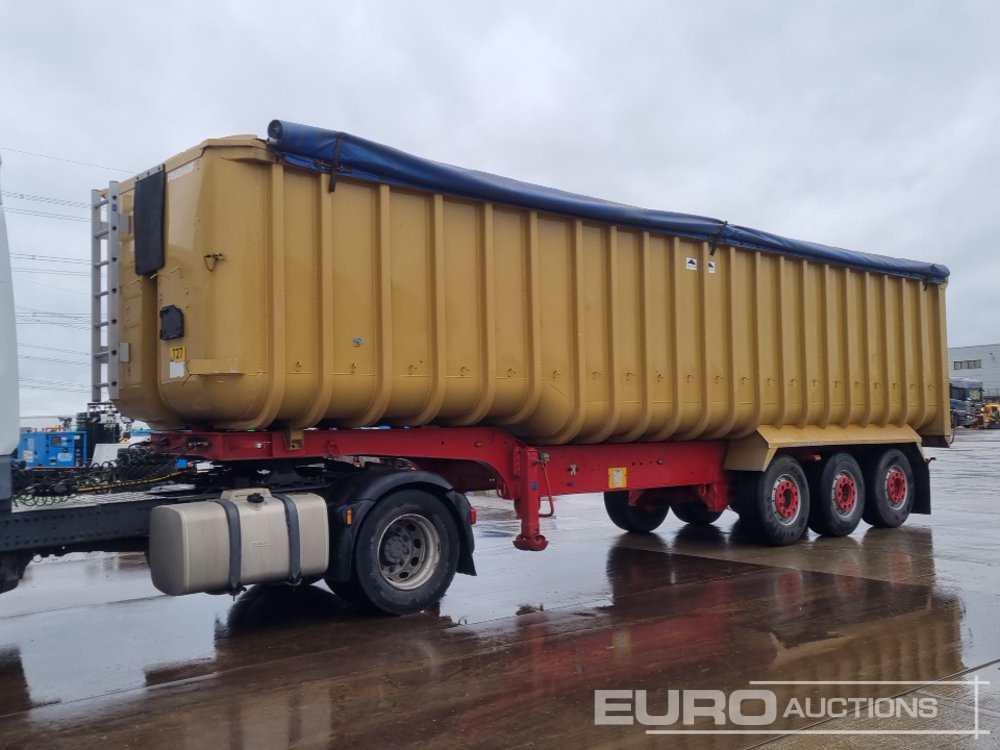 Fruehauf Tri Axle Bulk Tipper Trailer, Easy Sheet - Semi-remorque benne: photos 1 Fruehauf Tri Axle Bulk Tipper Trailer, Easy Sheet - Semi-remorque benne: photos 1
