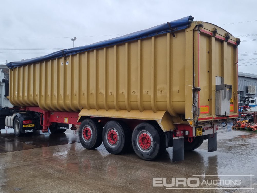 Fruehauf Tri Axle Bulk Tipper Trailer, Easy Sheet - Semi-remorque benne: photos 3 Fruehauf Tri Axle Bulk Tipper Trailer, Easy Sheet - Semi-remorque benne: photos 3