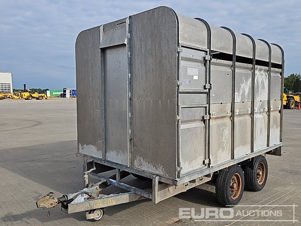 Gamic Trailers Twin Axle Animal Trailer, Ramp - Remorque porte engin: photos 1 Gamic Trailers Twin Axle Animal Trailer, Ramp - Remorque porte engin: photos 1