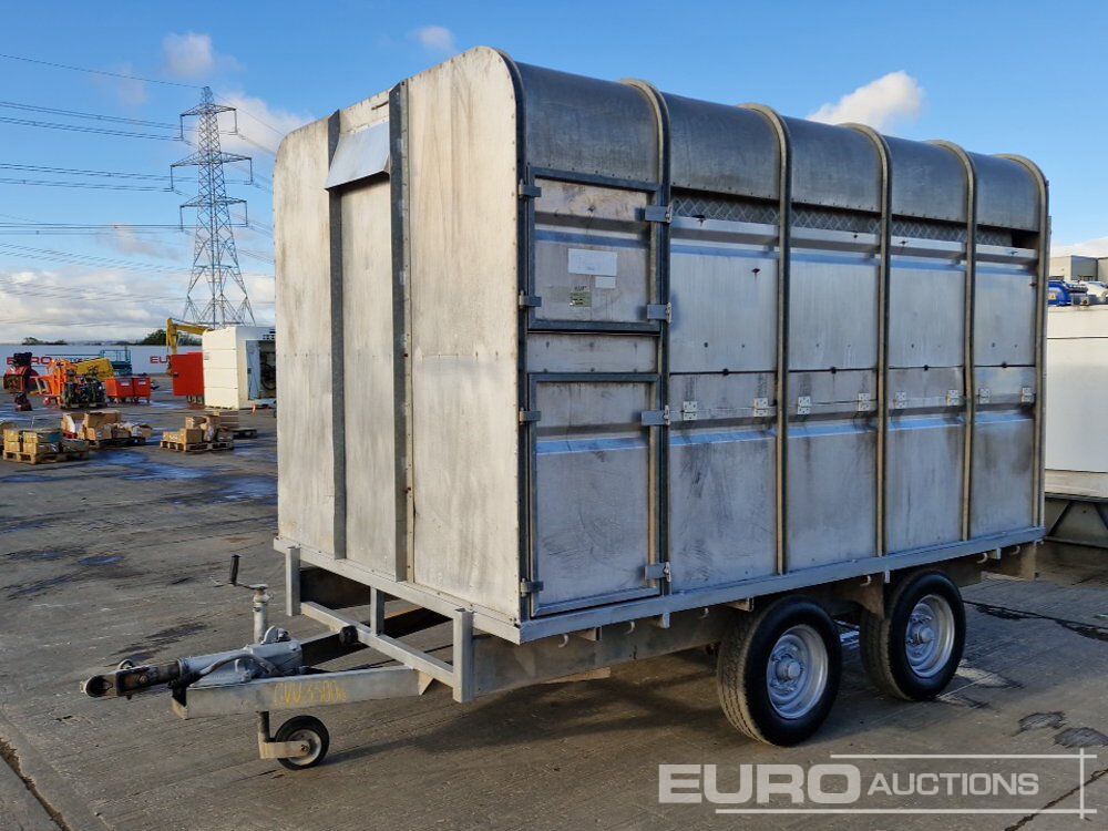 Gamic Trailers Twin Axle Livestock Trailer, Ramp - Remorque porte engin: photos 1 Gamic Trailers Twin Axle Livestock Trailer, Ramp - Remorque porte engin: photos 1