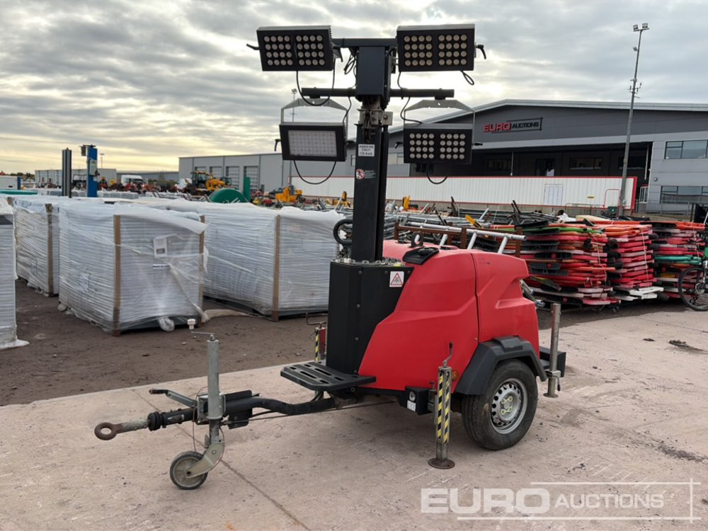 Generac Single Axle LED Diesel Lighting Tower, Kubota Engine - Mat d'éclairage: photos 1 Generac Single Axle LED Diesel Lighting Tower, Kubota Engine - Mat d'éclairage: photos 1
