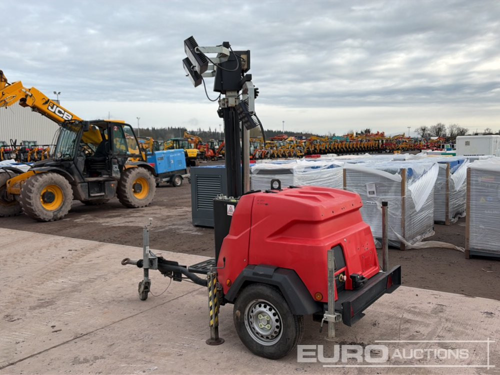 Generac Single Axle LED Diesel Lighting Tower, Kubota Engine - Mat d'éclairage: photos 3 Generac Single Axle LED Diesel Lighting Tower, Kubota Engine - Mat d'éclairage: photos 3