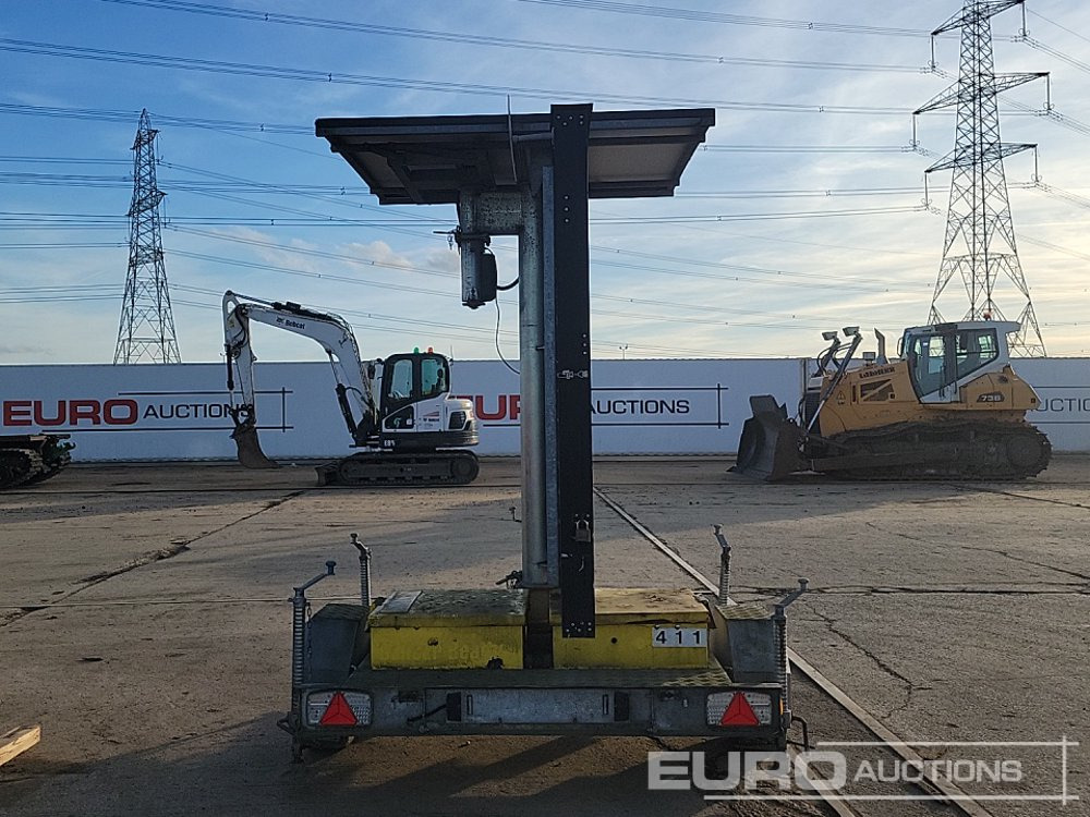 Graham Edwards Single Axle Mobile Variable Message Signs Trailer - Remorque porte engin: photos 4 Graham Edwards Single Axle Mobile Variable Message Signs Trailer - Remorque porte engin: photos 4