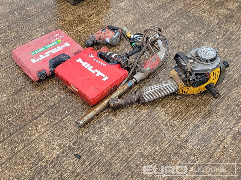 Hilti Hammer Drill (2 of), Hilti Battery Impact Gun, Hilti Battery Grinder, Hycon Hydraulic Core Drill, Wacker Neuson Hand Held Breaker - Matériel de chantier: photos 1 Hilti Hammer Drill (2 of), Hilti Battery Impact Gun, Hilti Battery Grinder, Hycon Hydraulic Core Drill, Wacker Neuson Hand Held Breaker - Matériel de chantier: photos 1