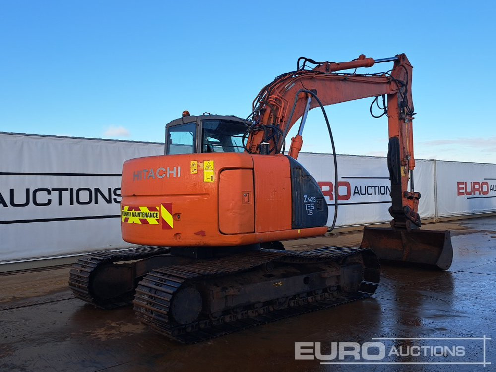 Hitachi ZX135US - Pelle sur chenille: photos 5 Hitachi ZX135US - Pelle sur chenille: photos 5