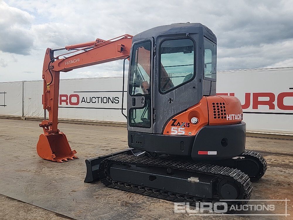 Hitachi ZX55UR - Mini pelle: photos 3 Hitachi ZX55UR - Mini pelle: photos 3
