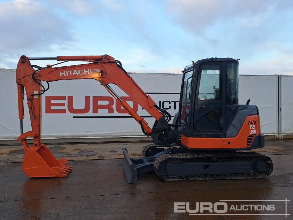 Hitachi ZX65USB-3F - Mini pelle: photos 2 Hitachi ZX65USB-3F - Mini pelle: photos 2