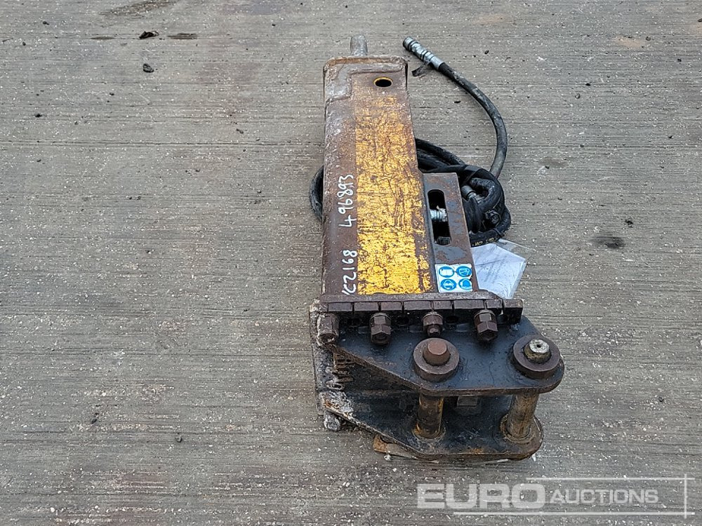Hydraulic Breaker 35mm Pin to suit Mini Excavator - Marteau hydraulique: photos 4 Hydraulic Breaker 35mm Pin to suit Mini Excavator - Marteau hydraulique: photos 4