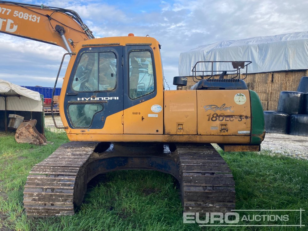 Hyundai R180LC-3 - Pelle sur chenille: photos 4 Hyundai R180LC-3 - Pelle sur chenille: photos 4