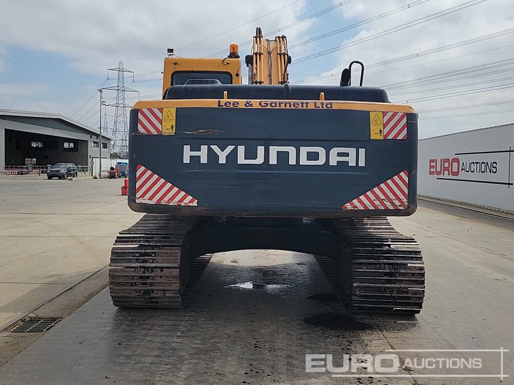 Hyundai R210 LC-7 - Pelle sur chenille: photos 4 Hyundai R210 LC-7 - Pelle sur chenille: photos 4