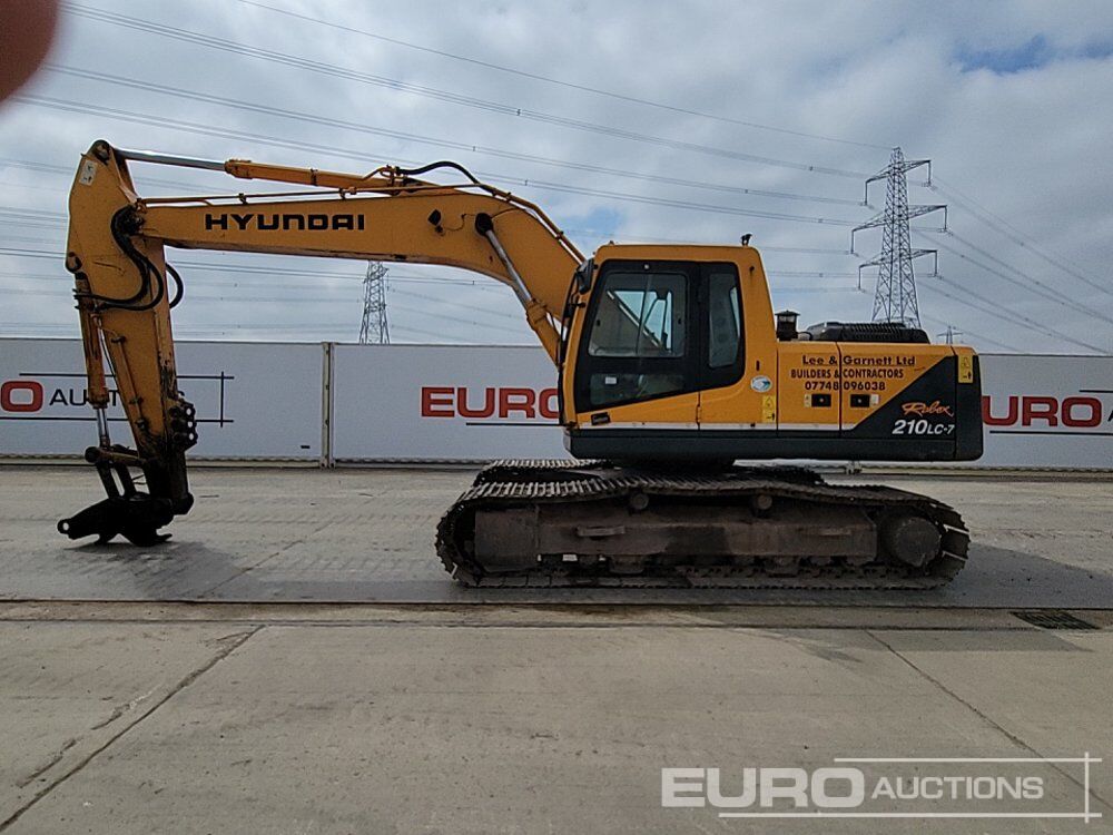 Hyundai R210 LC-7 - Pelle sur chenille: photos 2 Hyundai R210 LC-7 - Pelle sur chenille: photos 2