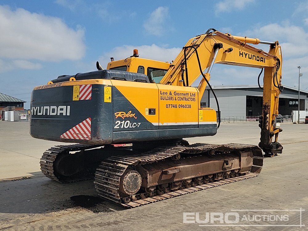 Hyundai R210 LC-7 - Pelle sur chenille: photos 5 Hyundai R210 LC-7 - Pelle sur chenille: photos 5