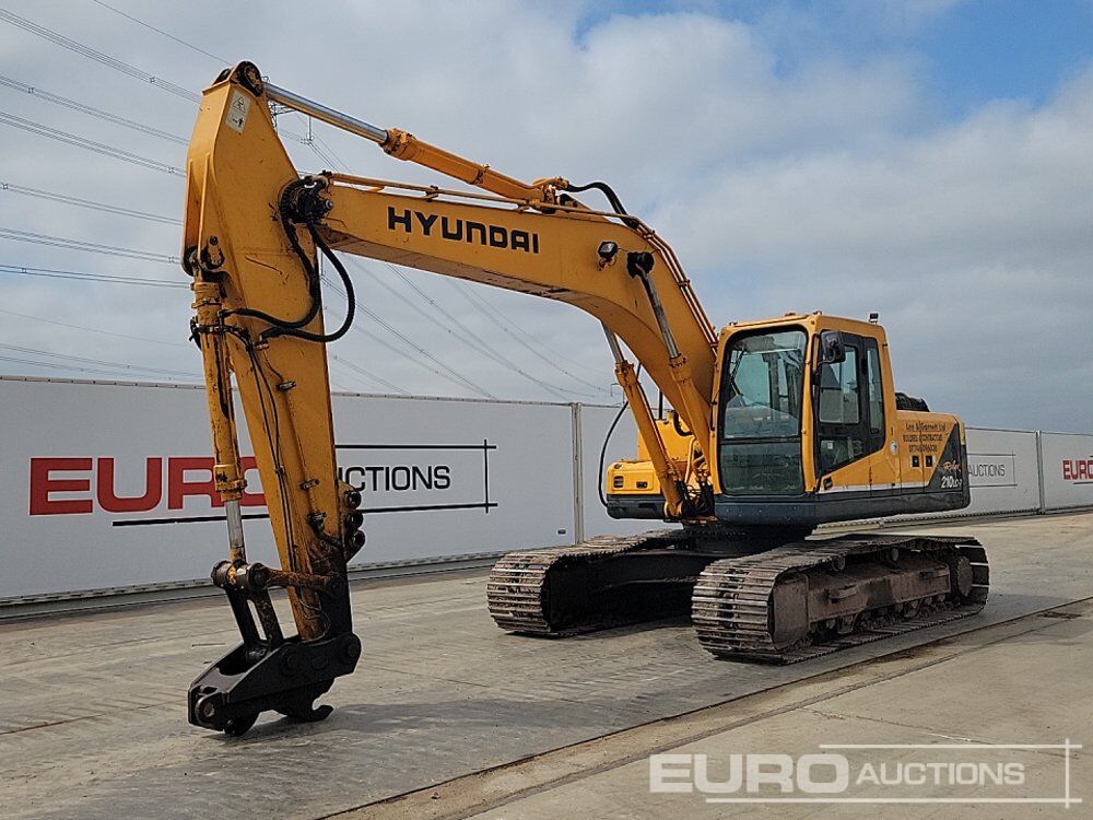 Hyundai R210 LC-7 - Pelle sur chenille: photos 1 Hyundai R210 LC-7 - Pelle sur chenille: photos 1